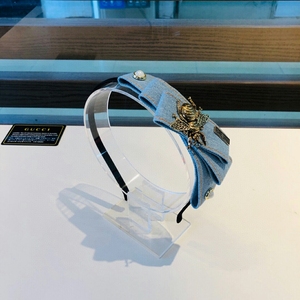 gucci古驰新款大蜜蜂字母发箍,经典珍珠蜜蜂蝴蝶结发夹,超