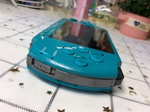 psp3000 完美破解 初音绿 游戏机 青瓷绿