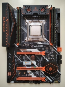 华南烈焰战神x79主板远程代刷e5 1650v2超频bios