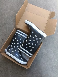 aigle艾高 雨鞋星星款遇水变色.儿童男女aigle 法国