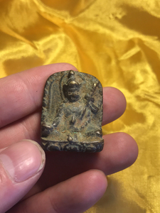 辽金小铜佛铜佛像老物件收藏哦小铜人寸佛老铜器老物件收藏品古玩