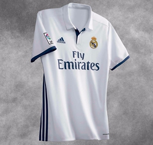 1617赛季皇马球衣