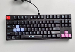 noppoo诺朴choc-87樱桃青轴机械键盘87键笔记本电