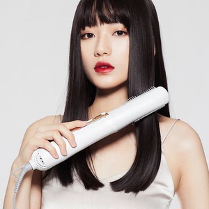 薇新负离子多功能直发卷发造型吹风梳风筒梳