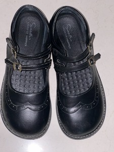 斯纳菲女童鞋 表演鞋 黑色 37码 内长23cm 京东旗舰店