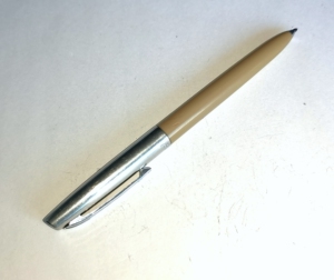 中古vintage丰华92双色老圆珠笔签字笔双笔芯红蓝圆珠笔