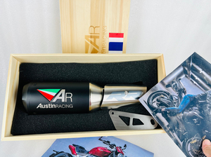 宝马s1000rr改装ar排气,钛合金黑瓷排气,新款s100