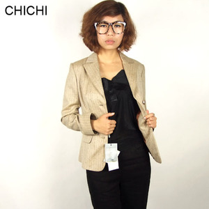 专柜正品 珂曼品牌 高档羊毛 女装修身 职业西装 外套 原969清仓