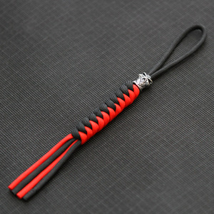 满百包邮个性另类前卫diy全手工b格编织吊坠刀绳刀坠饰品金刚