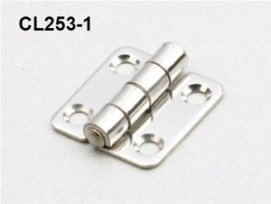 304不锈钢CL253-1铰链工业设备箱柜1.5寸合页生久五金配件小合页