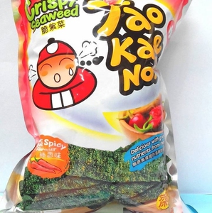 泰国进口零食 小老板脆紫菜海苔36g 【辣香味】小s推荐