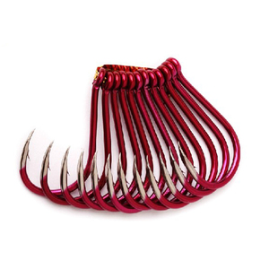 进口红色红牙太刀鱼钩