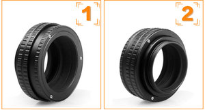 M58-M58 17mm-31mm 调焦桶 调焦筒 转接环 镜头改口用 调焦环
