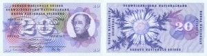 瑞士纸币20