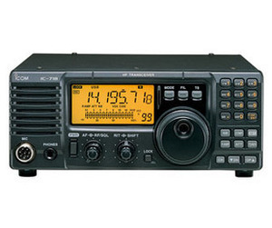 日本原装进口ICOM 艾可慕 IC-718 短波电台 100W收发信机