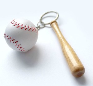 创意小礼品精美棒球棒手机链小挂件小饰品仿真钥匙链钥匙扣纪念品