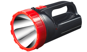雅格YG-5515 LED 充电式应急灯手电筒 直充充电探照灯 1W高亮度