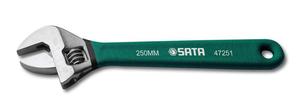 SATA世达工具 沾塑欧式活动扳手 47252 12寸 300mm