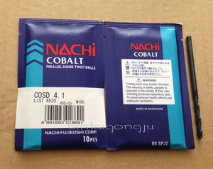 日本不二越NACHI L6520（M10.1-M13）含钴麻花钻头