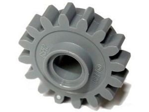 lego 乐高科技配件 6542b(4237267) 16齿齿轮 深灰色 全新