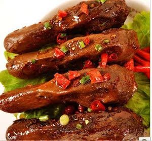 21省满78元包邮湖南特产零食华容九里香鸭头4个真空装