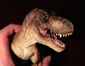 法国papo恐龙模型玩具 暴龙 重涂展示