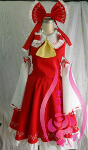 定做cosplay动漫服装--博丽灵梦 南瓜裤