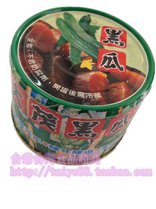 台湾 食品  开胄 大茂黑瓜 脆黄瓜蔬果罐头  170g/罐