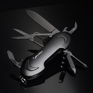 鹰爪C7迷你小刀户外便携折叠刀多功能组合工具随身钥匙刀具螺丝刀