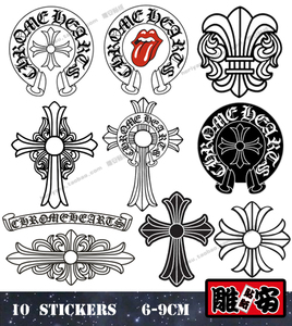 z21克罗心贴纸死飞贴纸潮牌贴纸gd贴纸bigbang贴纸chrome hearts