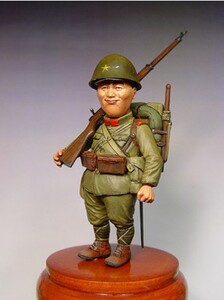 fine molds 1:12 q版兵 日本步兵 [12003] 高端类兵人模型代工