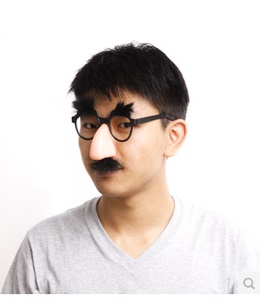 万圣 愚人节恶搞整人玩具儿童节大鼻子男女搞怪搞笑整蛊眼镜