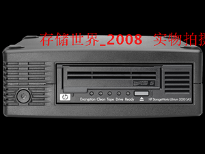 代理行货 惠普/HP LTO5 Ultrium 5 3000 SAS 外置磁带机(EH958B)