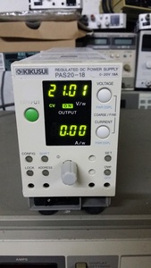 二手直流稳压电源日本菊水PAS20-18/ 0-20V/0-18A高精度