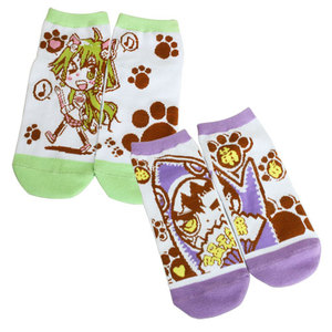 mk圣诞暴走拼图袜子 提花棉短袜女 知音漫客暴走邻家动漫周边