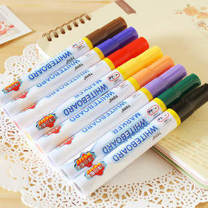 东洋白板笔  8色套装彩色白板笔绘画笔 幼教笔开会用的彩色可擦笔