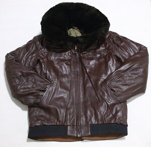 59老式冬季飞行员羊皮夹克 防寒皮衣 59冬飞行服高原真羊毛领