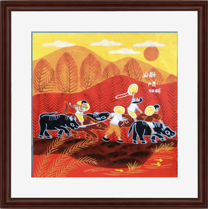 陕西户县农民画