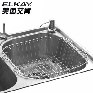 ELKAY/艾肯水槽不锈钢沥水篮 洗菜篮 WB-10/WB-14 水槽配件