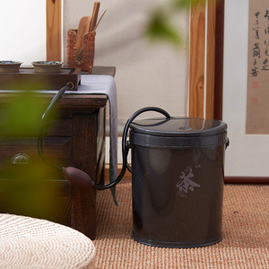 滤茶桶带提手