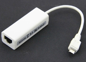 平板转网卡Micro USB转网线接口平板电脑OTG有线上网安卓系统网卡