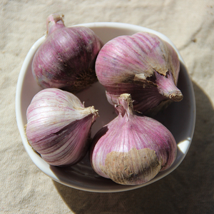 大蒜瓣瓣蒜2斤云南特产新鲜紫皮蒜农家蒜头新蒜农家大蒜(大号)
