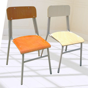 【厂家直销】批发大学生椅培训办公椅 学校课桌椅 靠背椅子宿舍椅