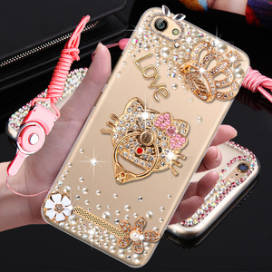 优购T10手机套UOOGOU T10手机壳保护套硅胶防摔软套水钻女送挂绳