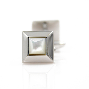 贝壳袖扣袖钉男女士商务法式衬衫衬衣袖口扣方形袖扣袖钉促销