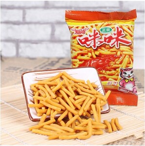 80后童年回忆小零食 马来西亚风味 福马爱尚咪咪虾条18g