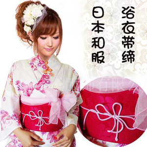 凌子和服出品 日本和服浴衣配件之装饰带 和服带缔 #3 特价