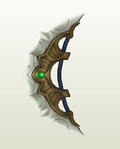 英雄联盟lol 荒漠屠夫 雷克顿(鳄鱼)主战武器 1:1 3d纸模型diy