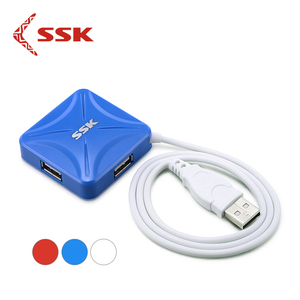 SSK/飚王烽火USB分线器笔记本电脑一拖四集线HUB转换扩展多外接口