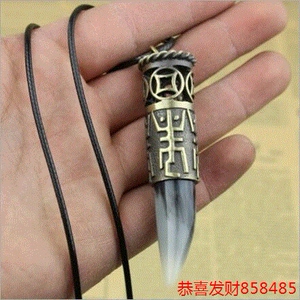 鬼吹灯摸金符盗墓笔记精绝古城胡八一摸金校尉同款吊坠钥匙扣项链